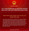 Hướng dẫn thực hiện góp ý sửa đổi, bổ sung một số điều của Hiến pháp trên VNeID